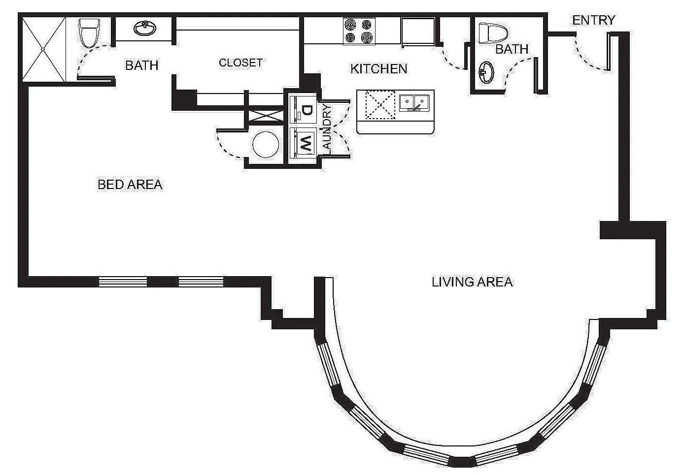 Uptown Square Apartment Homes – Floor plan