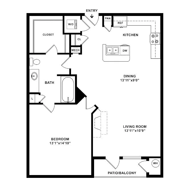 The Metro – Floor plan