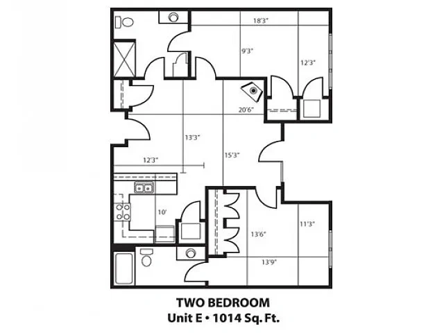 Brownstone on Old Sauk – Floor plan