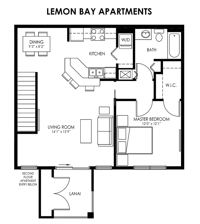 Lemon Bay Apartments – Floor plan