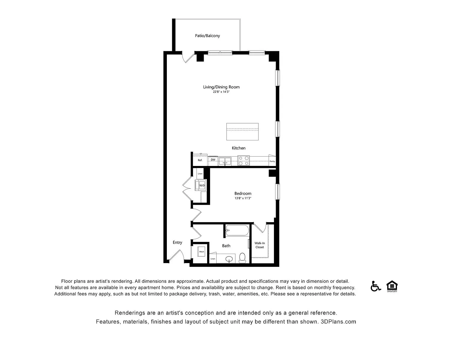 Karrick Apartments – Floor plan
