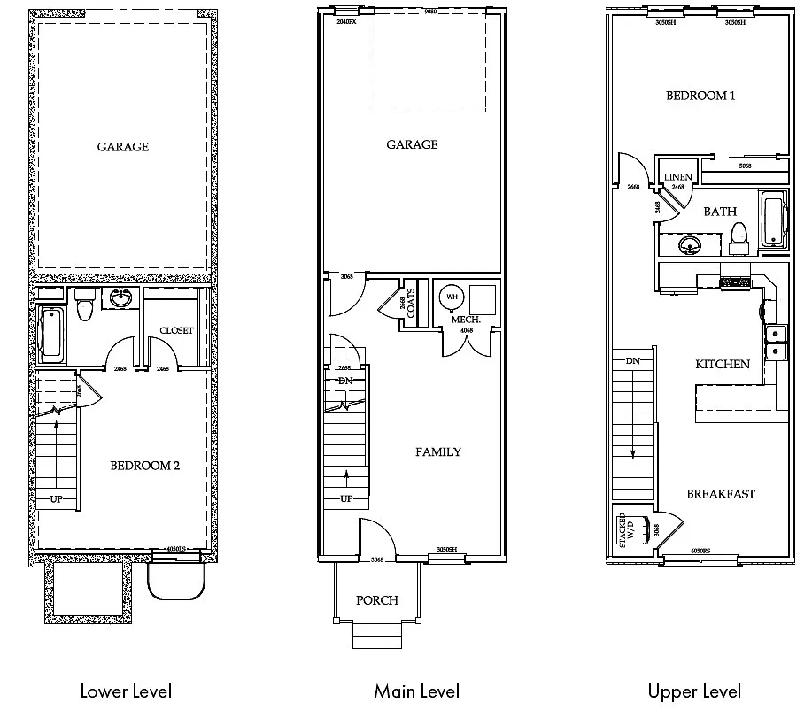 Gabler's Grove Townhomes – Floor plan