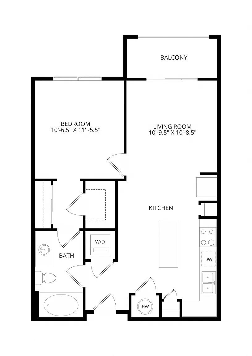 Florence at the Harbor – Floor plan
