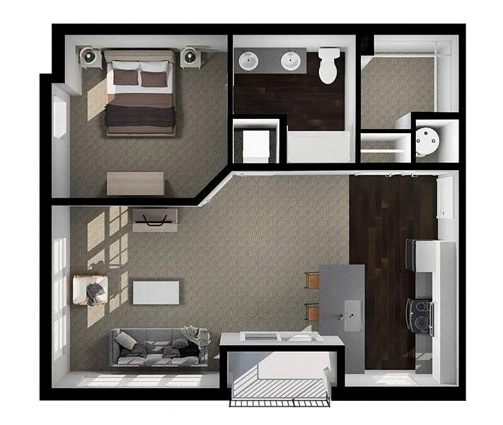 Liberty Flats – Floor plan