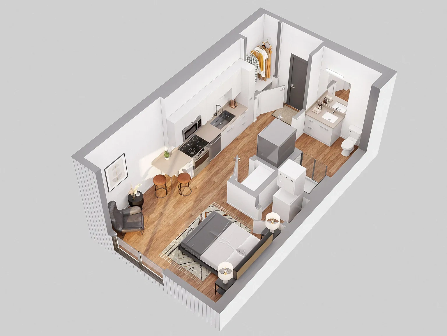 Post District Residences – Floor plan