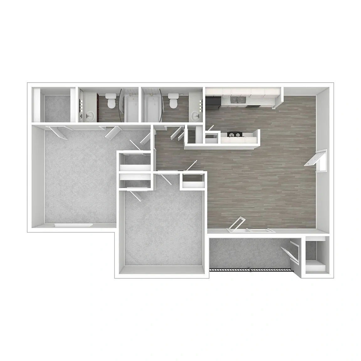 The Carmel – Floor plan