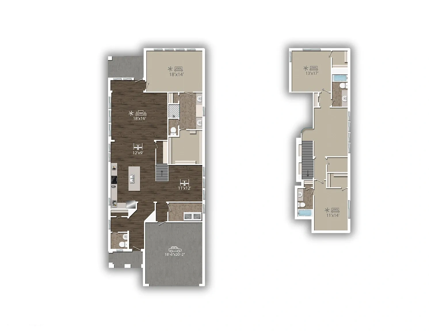 Cottages at the Realm – Floor plan