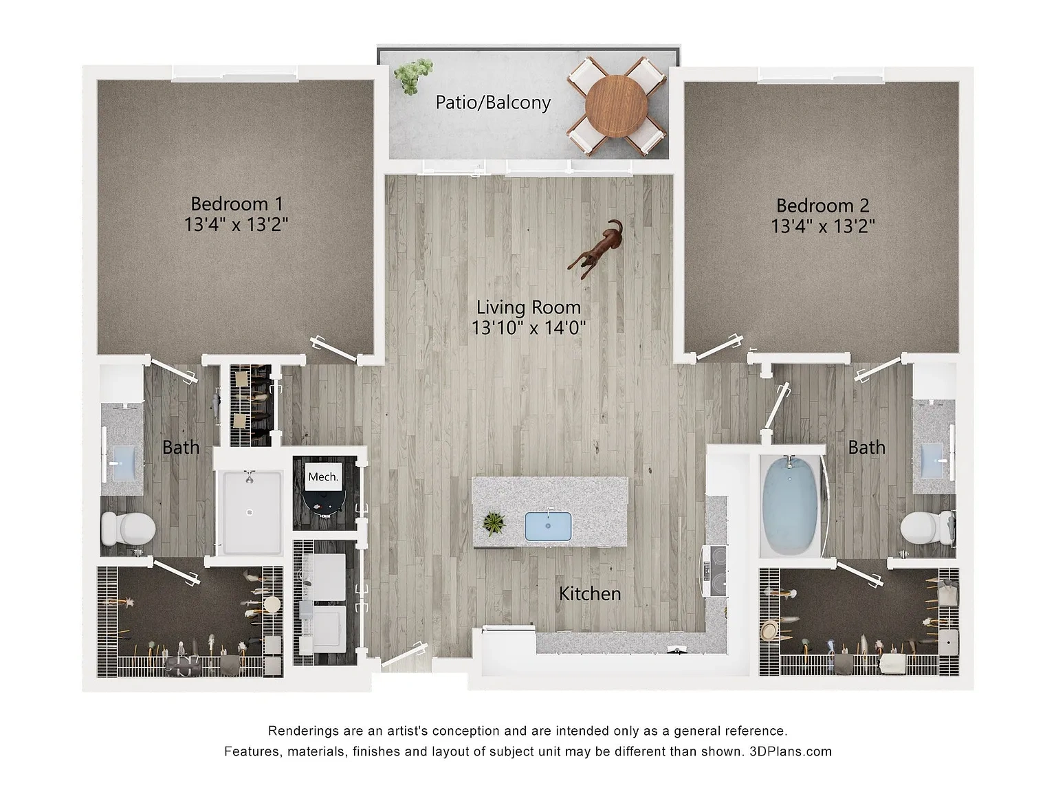 The Fitzroy – Floor plan
