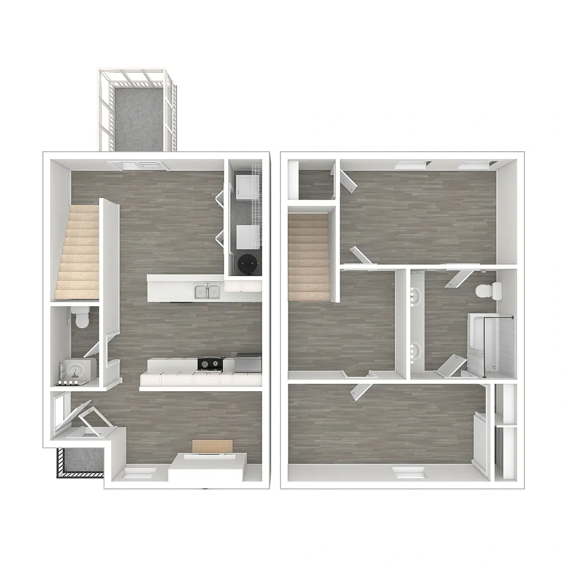 Athens Townhomes – Floor plan