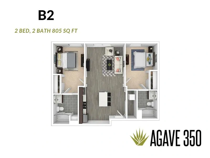 Agave 350 – Floor plan