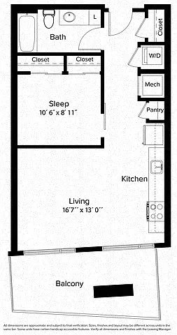 Fort Totten Square – Floor plan