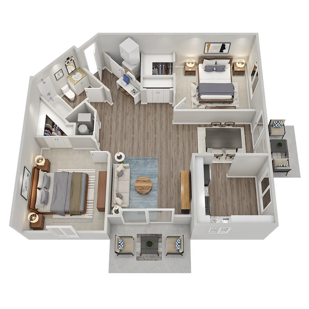 Brook Run – Floor plan