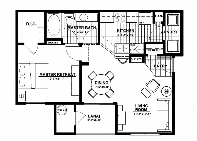 Courtney Bend – Floor plan