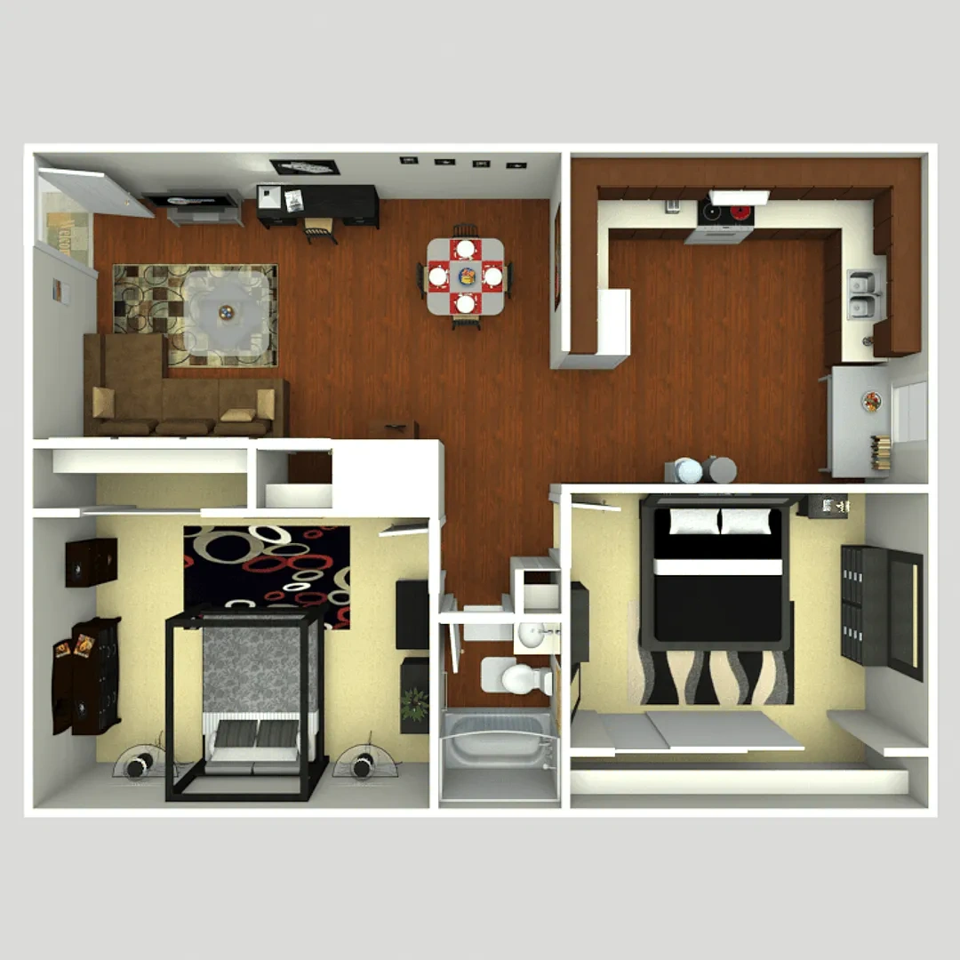 Sunburst Apartments – Floor plan