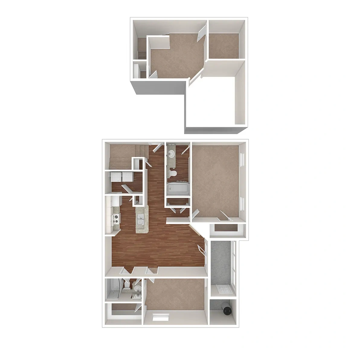 Tamarack on the Lake Apartments – Floor plan