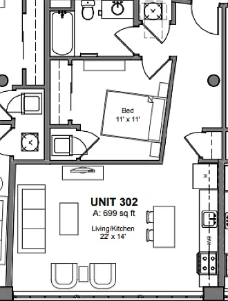 Laclede Lofts – Floor plan