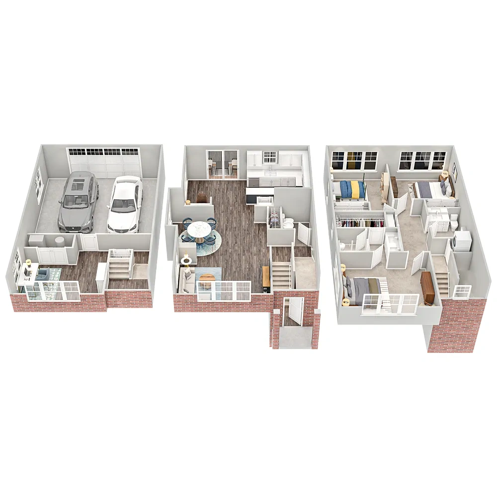 Deer Park Crossing Apartments – Floor plan