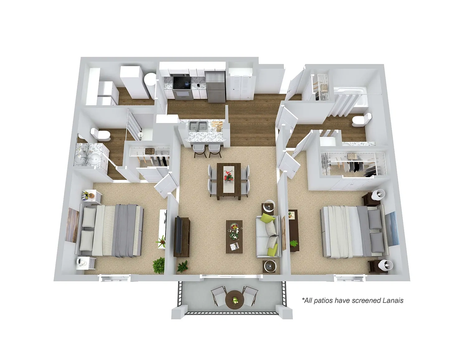Heron Springs Apartments – Floor plan