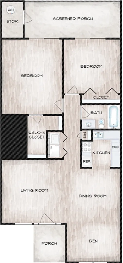 Vivo Living Summerville – Floor plan