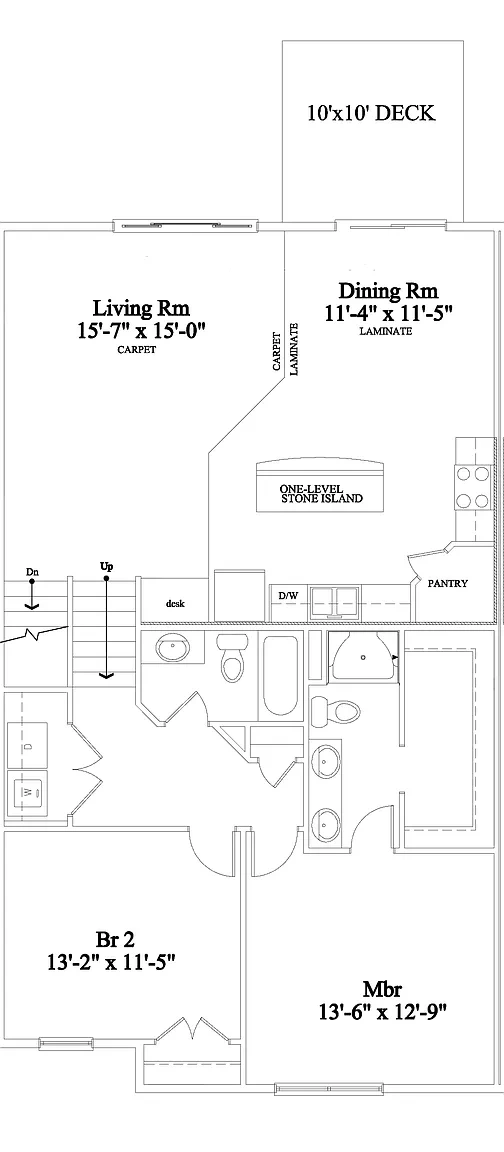 Evelyn Acres Townhomes – Floor plan