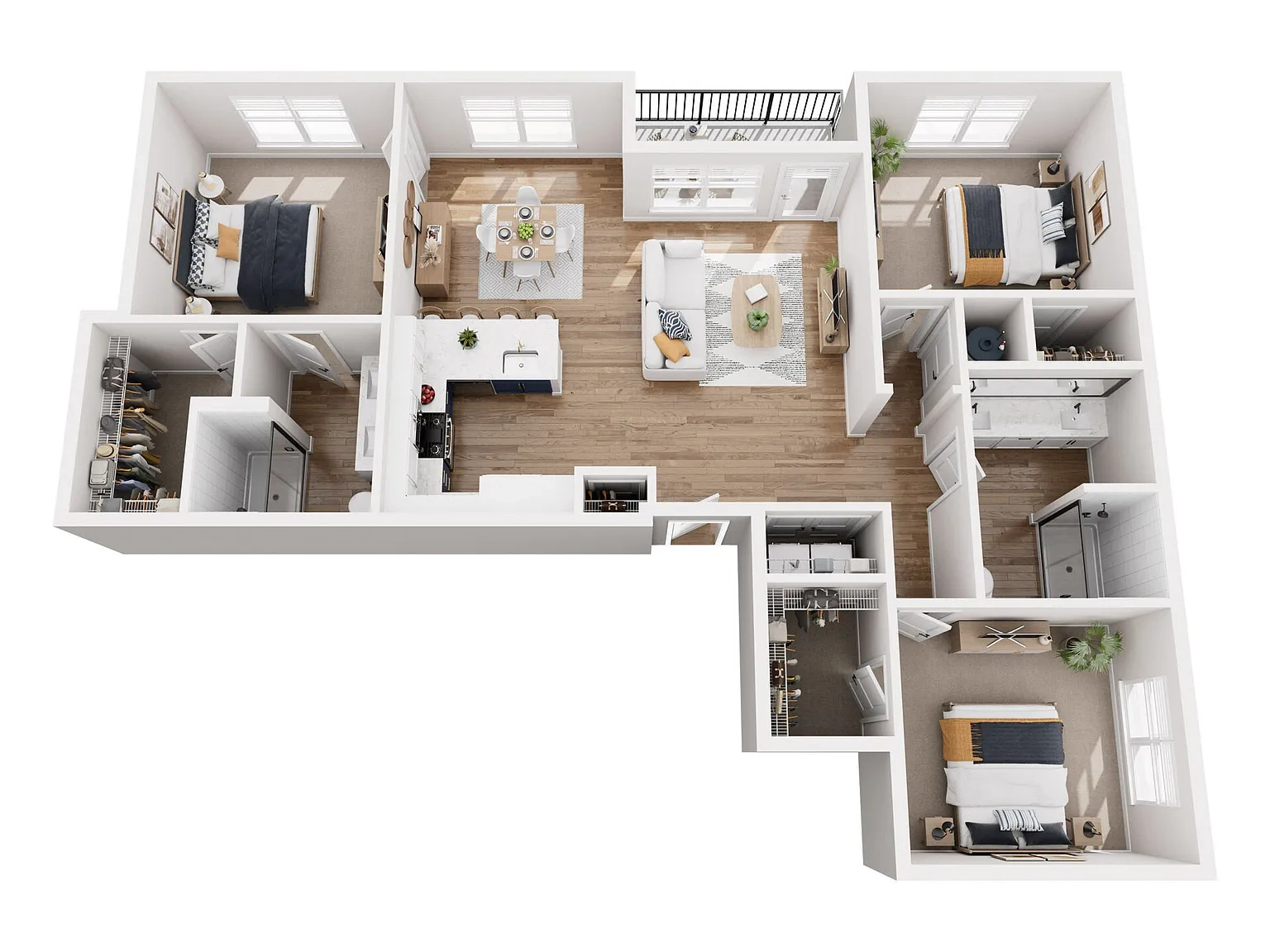 Porter Brookhaven – Floor plan
