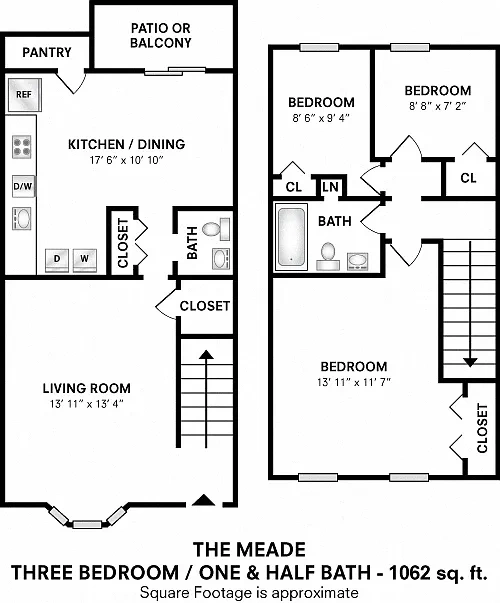 The Townhomes at Diamond Ridge – Floor plan
