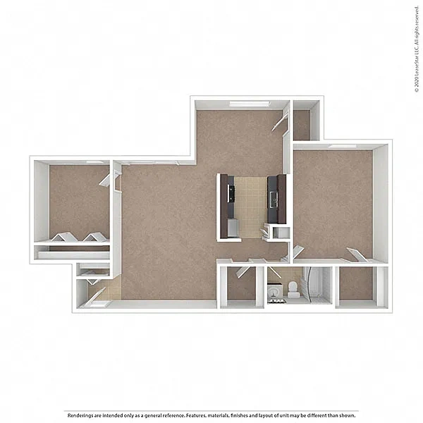 Oakton Park Apartments – Floor plan