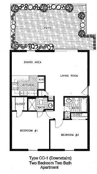 Carlton Arms of North Lakeland – Floor plan