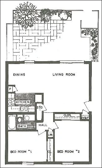 Carlton Arms of Magnolia Valley – Floor plan