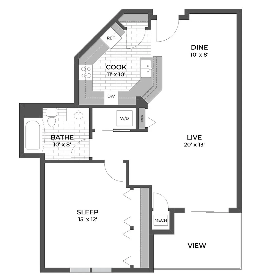 Barrington Place – Floor plan