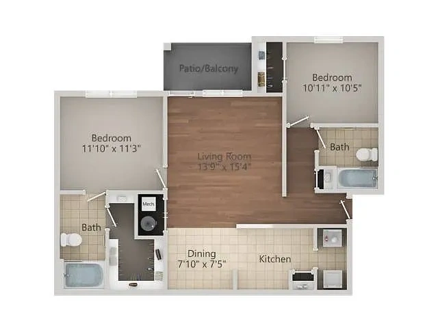 Riviera Apartments – Floor plan