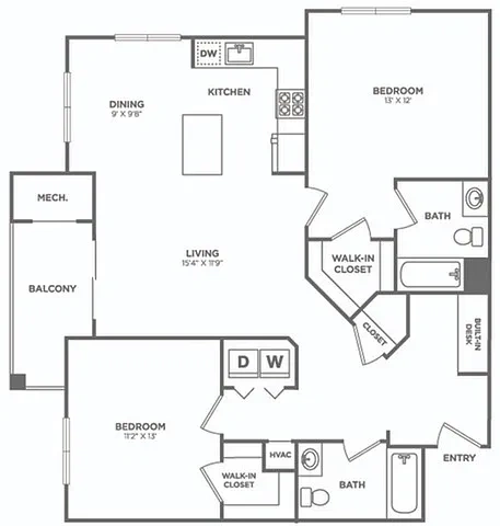 Pembroke Woods – Floor plan