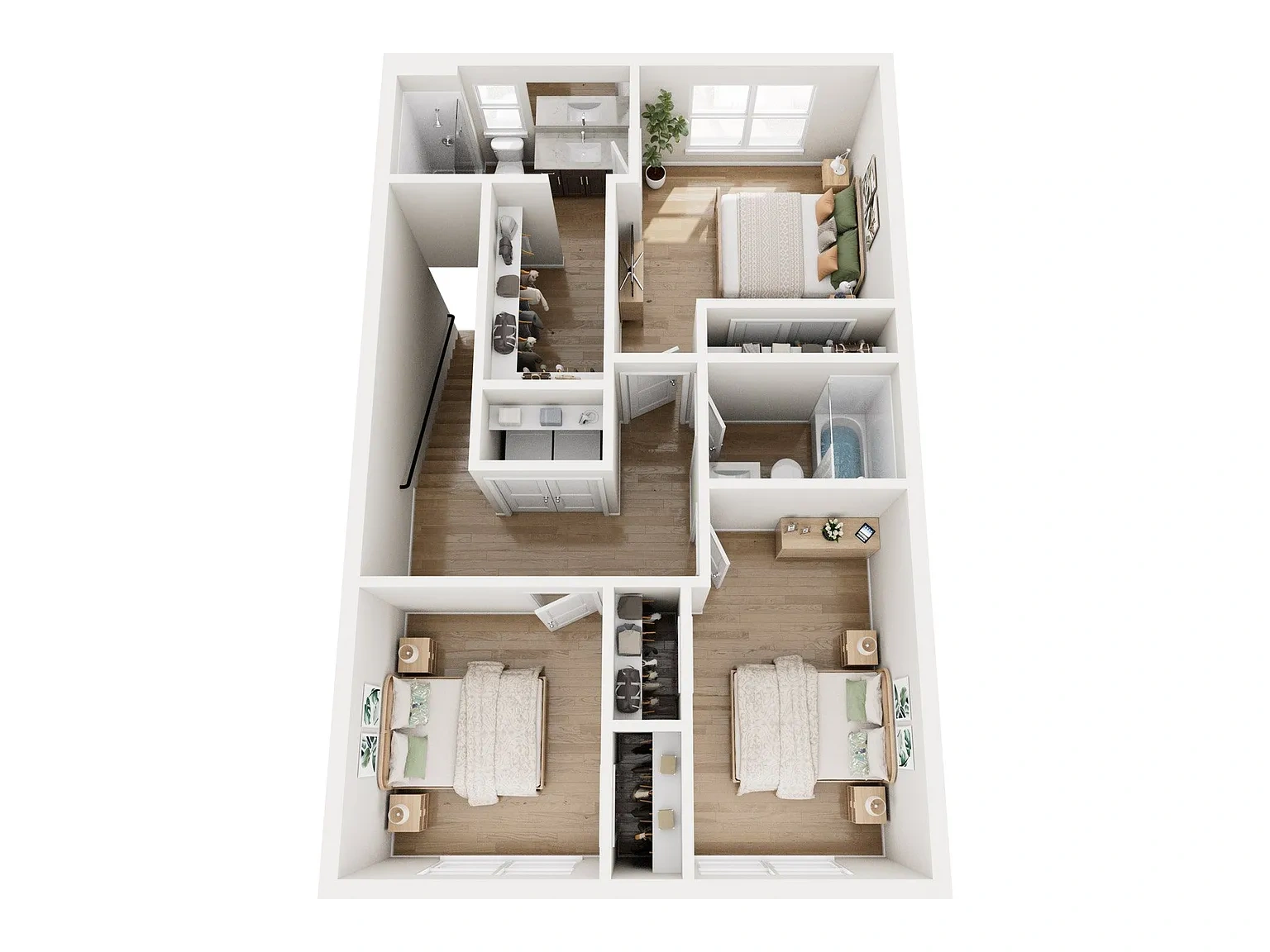 Trailside Townhomes – Floor plan