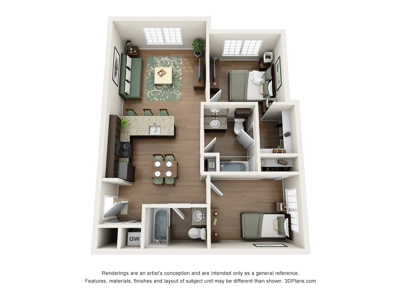 Meridia Main Station – Floor plan