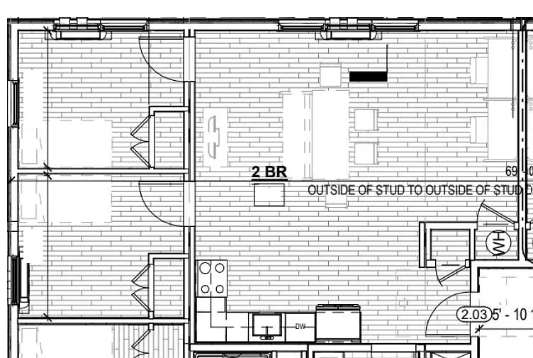 Residences on Main – Floor plan