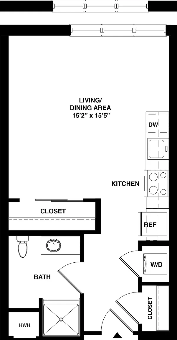 Dwell 2nd Street – Floor plan