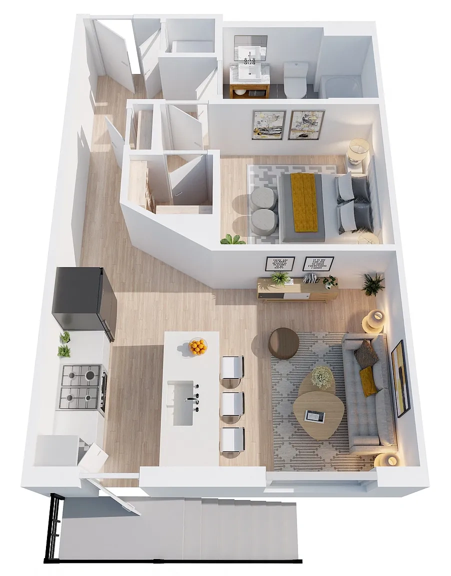 The Riviera on Semmes – Floor plan