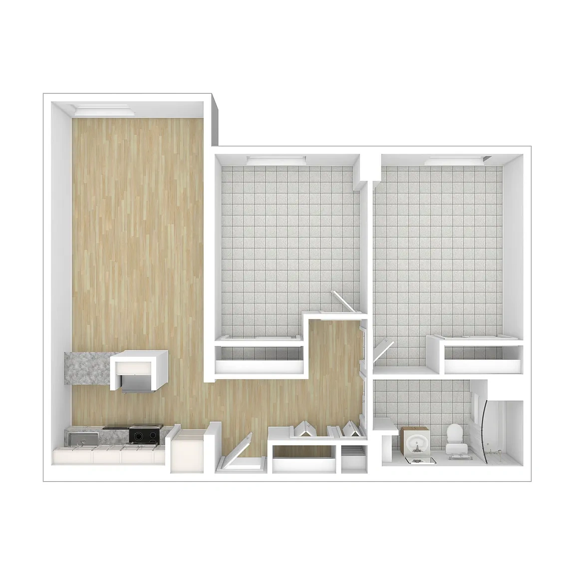 Village At Brookline – Floor plan