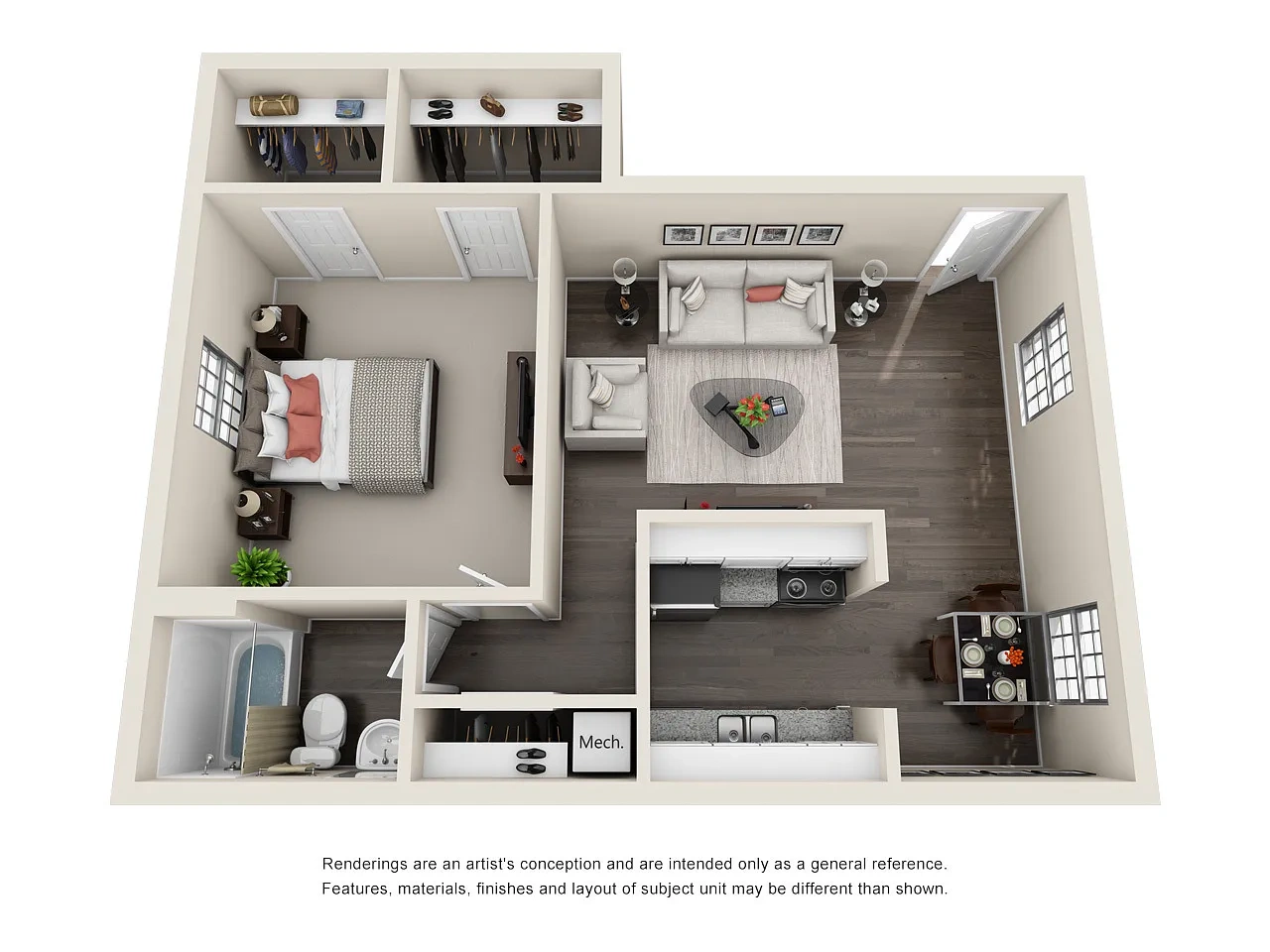 Car Mel Apartments – Floor plan
