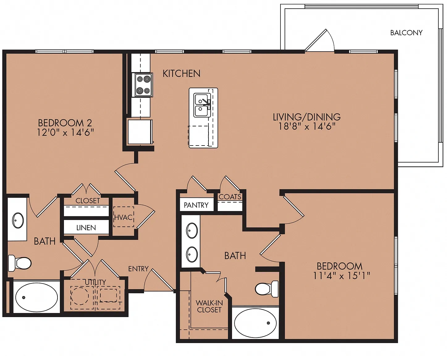 The Legend – Floor plan