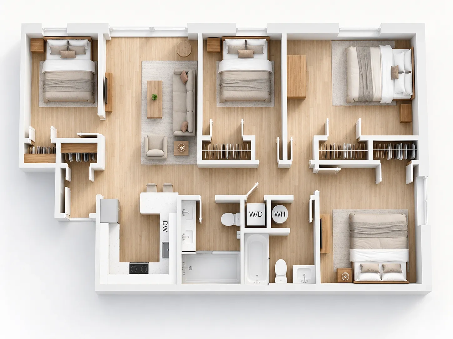 709 Stewart Avenue A Baker House Residence – Floor plan