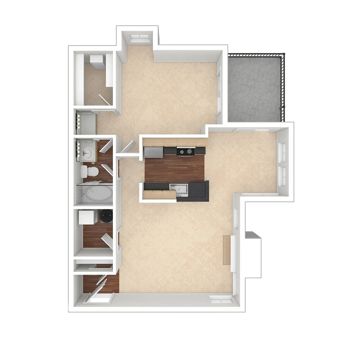 Elms Kingstowne – Floor plan