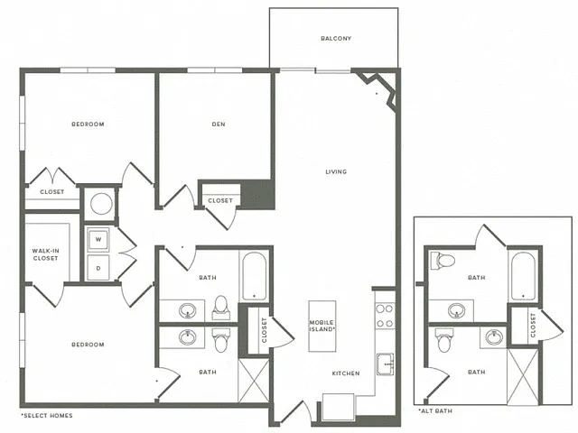 The Madison at Marshfield – Floor plan