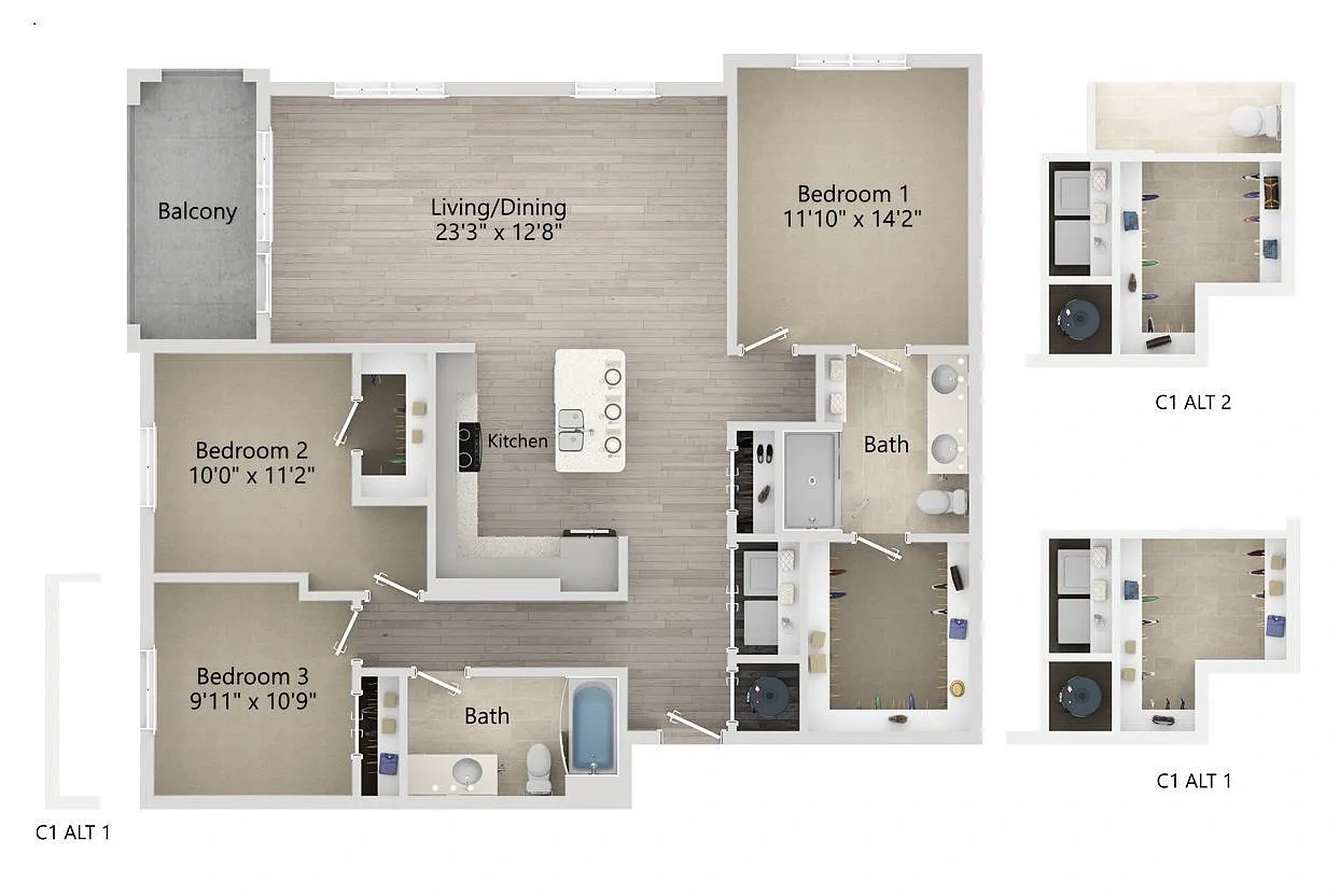 Aquatera – Floor plan
