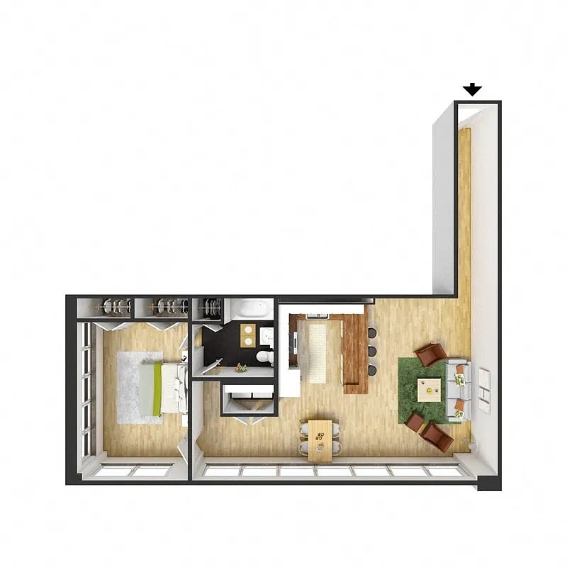 The Hudson – Floor plan