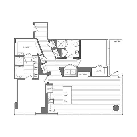 Hanover Midtown – Floor plan