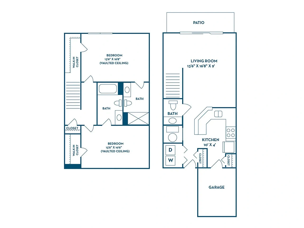 BriceGrove Park Apartments – Floor plan