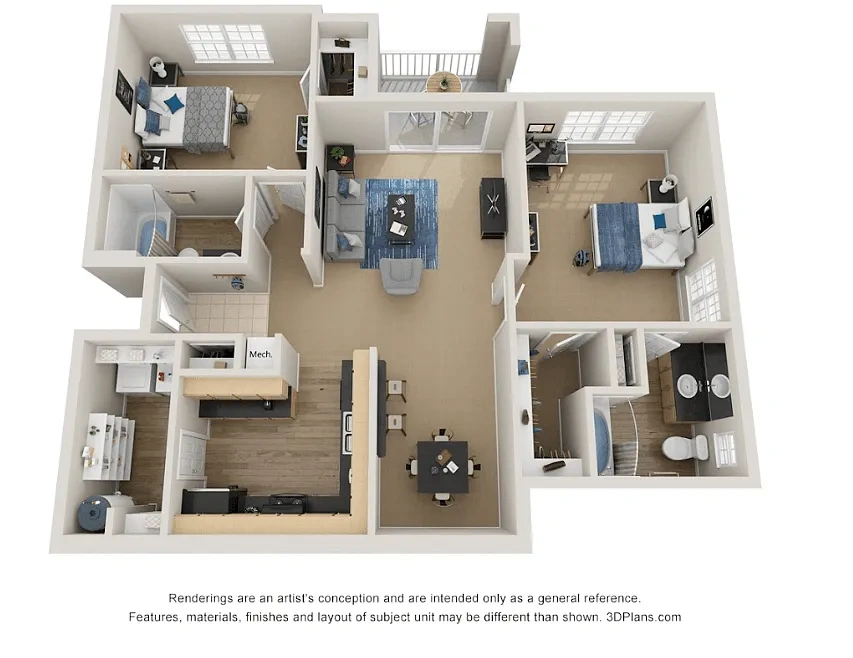 Preserve at Mobbly Bay – Floor plan