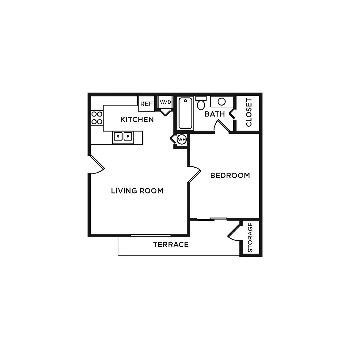 Village Place Apartment Homes – Floor plan