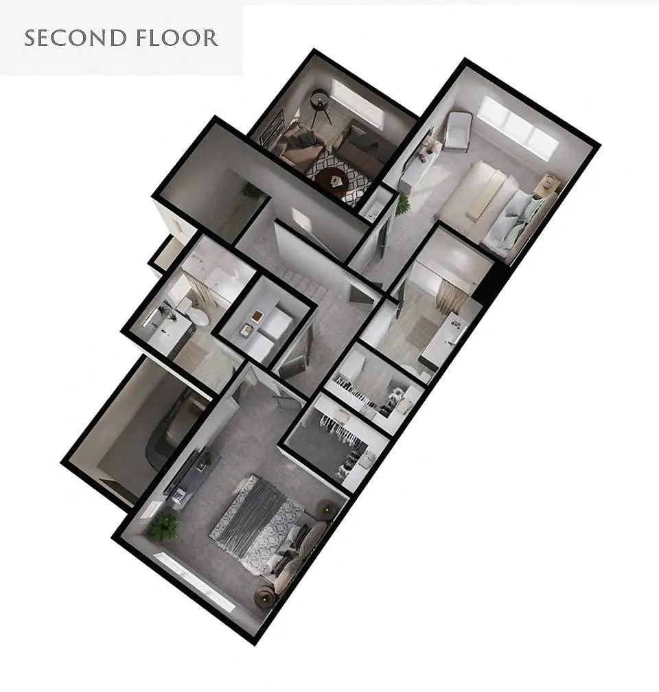Calypso Townhomes – Floor plan